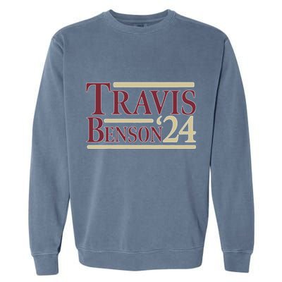 Travis Benson 24 Garment-Dyed Sweatshirt