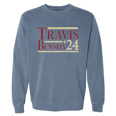 Travis Benson 24 Garment-Dyed Sweatshirt