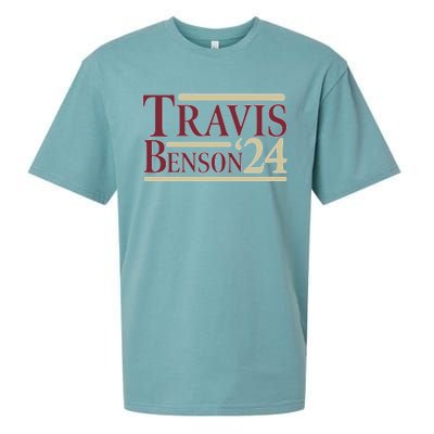 Travis Benson 24 Sueded Cloud Jersey T-Shirt