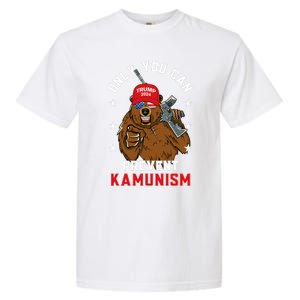 Trump Bearmaga 2024 Only You Can Prevent Kamunism Garment-Dyed Heavyweight T-Shirt