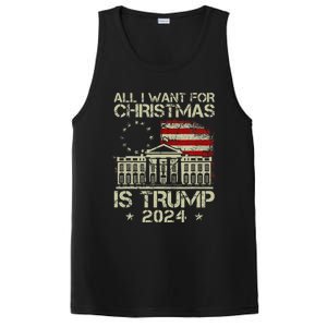 Trump Back 2024 All I Want For Christmas Is A New President PosiCharge Competitor Tank