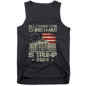 Trump Back 2024 All I Want For Christmas Is A New President Tank Top