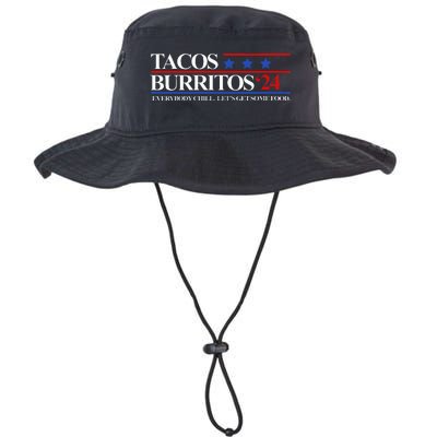 Tacos Burritos 2024 Everybody Chill LetS Get Some Food Legacy Cool Fit Booney Bucket Hat