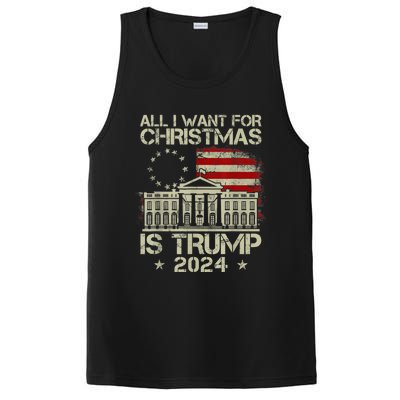 Trump Back 2024 All I Want For Christmas Is A New President PosiCharge Competitor Tank