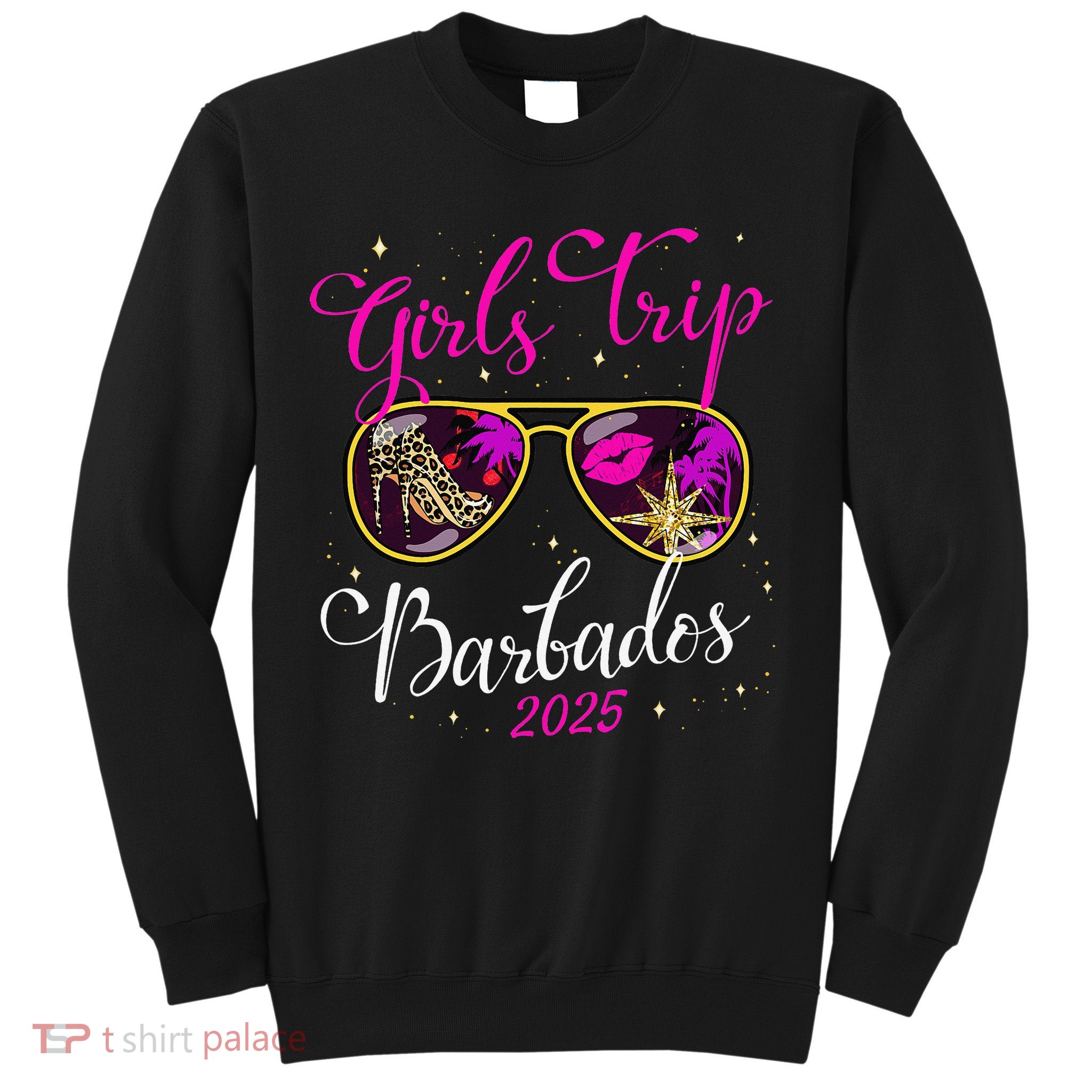 Trip Barbados 2025 Weekend Vacation Birthday Squad Sweatshirt