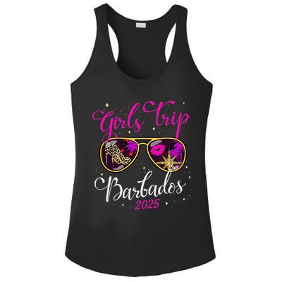 Trip Barbados 2025 Weekend Vacation Birthday Squad Ladies PosiCharge Competitor Racerback Tank