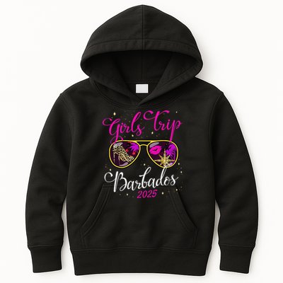 Trip Barbados 2025 Weekend Vacation Birthday Squad Kids Hoodie