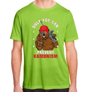 Trump Bearmaga 2024 Only You Can Prevent Kamunism Adult ChromaSoft Performance T-Shirt