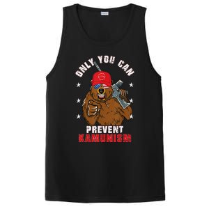 Trump Bearmaga 2024 Only You Can Prevent Kamunism PosiCharge Competitor Tank