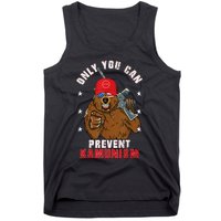 Trump Bearmaga 2024 Only You Can Prevent Kamunism Tank Top