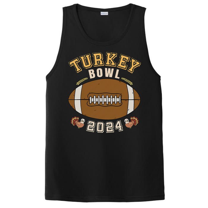 Turkey Bowl 2024 Thanksgiving Football Player PosiCharge Competitor Tank