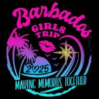 Trip Barbados 2025 Weekend Vacation Birthday Squad Doggie Tank