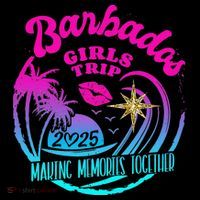 Trip Barbados 2025 Weekend Vacation Birthday Squad Tall T-Shirt
