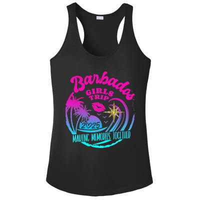 Trip Barbados 2025 Weekend Vacation Birthday Squad Ladies PosiCharge Competitor Racerback Tank