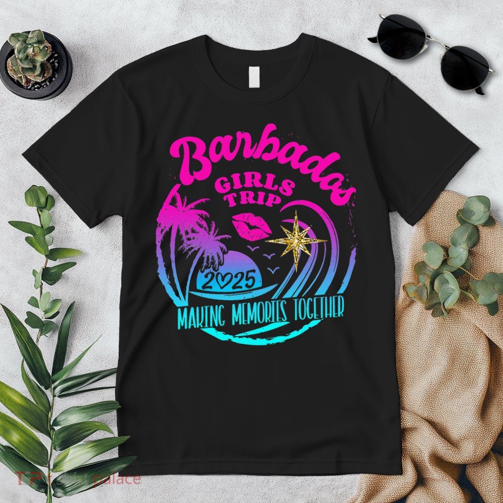 Trip Barbados 2025 Weekend Vacation Birthday Squad Premium T-Shirt