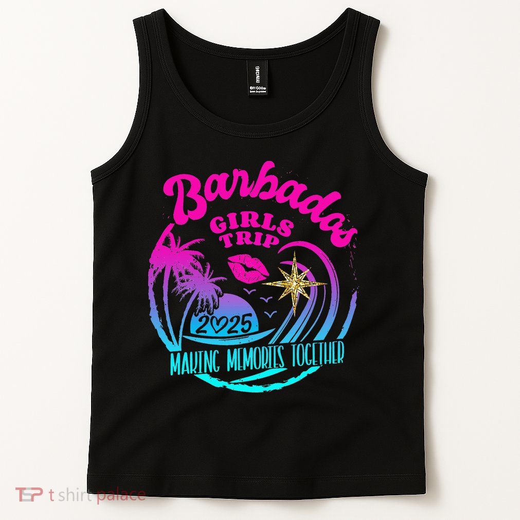 Trip Barbados 2025 Weekend Vacation Birthday Squad Tank Top