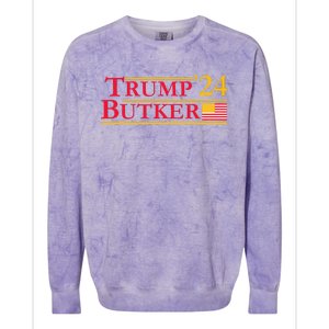 Trump Butker 2024 Team Butker Conservative Christian Colorblast Crewneck Sweatshirt