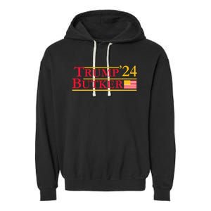 Trump Butker 2024 Team Butker Conservative Christian Garment-Dyed Fleece Hoodie