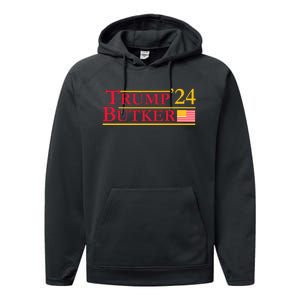 Trump Butker 2024 Team Butker Conservative Christian Performance Fleece Hoodie