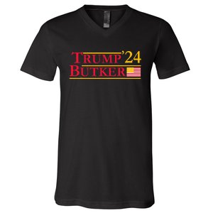 Trump Butker 2024 Team Butker Conservative Christian V-Neck T-Shirt