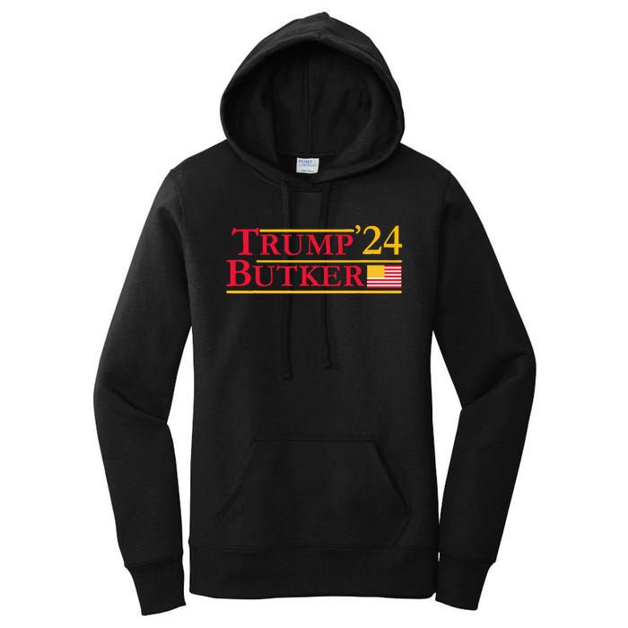 Trump Butker 2024 Team Butker Conservative Christian Women's Pullover Hoodie