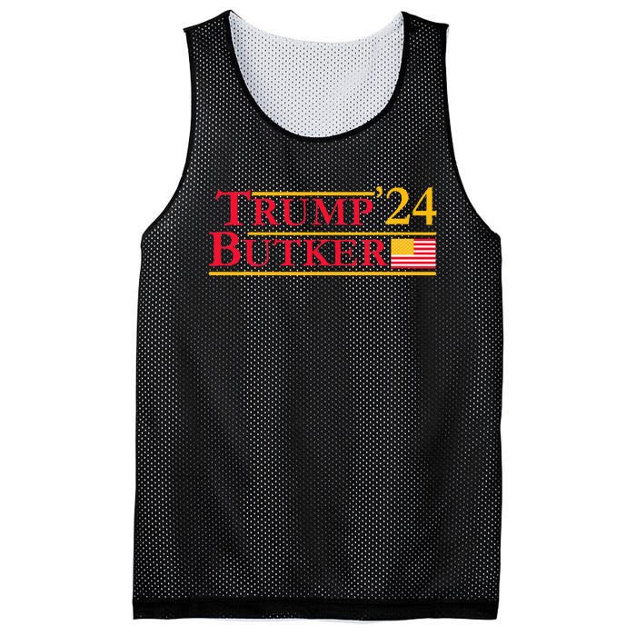 Trump Butker 2024 Team Butker Conservative Christian Mesh Reversible Basketball Jersey Tank