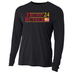 Trump Butker 2024 Team Butker Conservative Christian Cooling Performance Long Sleeve Crew