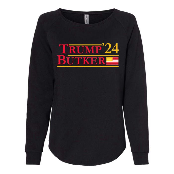 Trump Butker 2024 Team Butker Conservative Christian Womens California Wash Sweatshirt