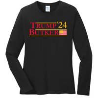 Trump Butker 2024 Team Butker Conservative Christian Ladies Long Sleeve Shirt