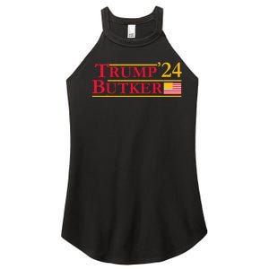 Trump Butker 2024 Team Butker Conservative Christian Women's Perfect Tri Rocker Tank