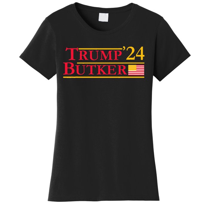 Trump Butker 2024 Team Butker Conservative Christian Women's T-Shirt