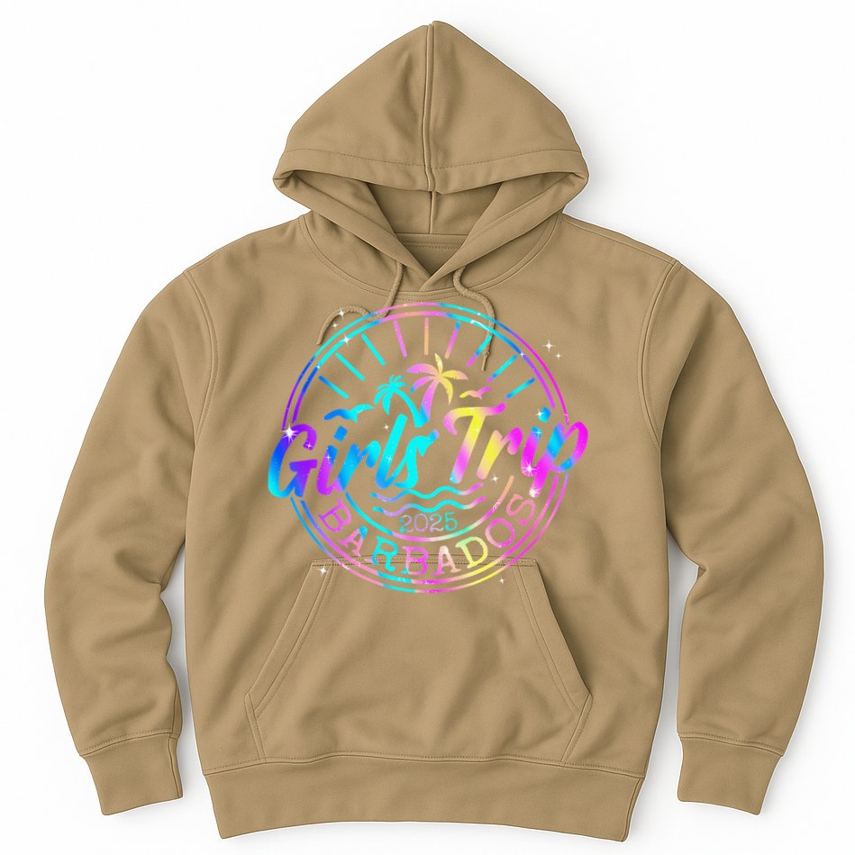Trip Barbados 2025 Weekend Vacation Birthday Squad Hoodie