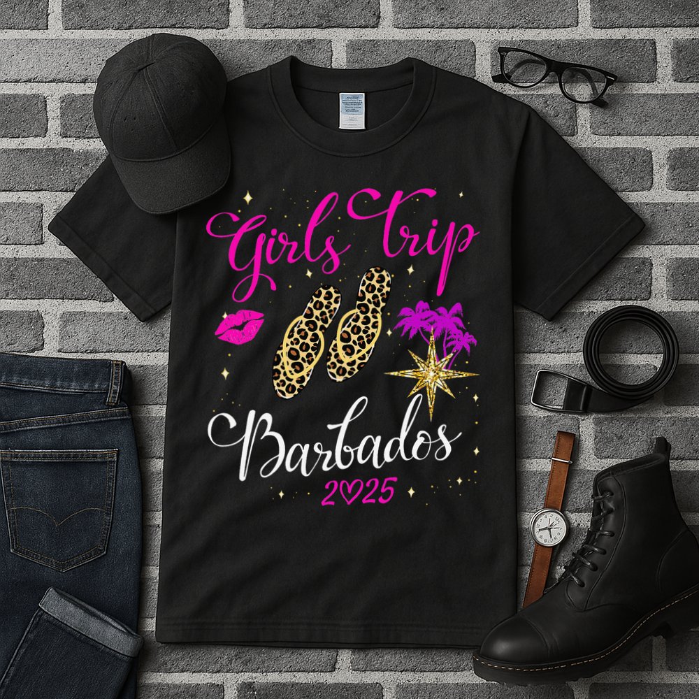 Trip Barbados 2025 Weekend Vacation Birthday Squad Tall T-Shirt