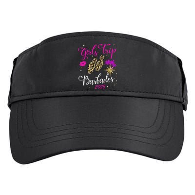 Trip Barbados 2025 Weekend Vacation Birthday Squad Adult Drive Performance Visor