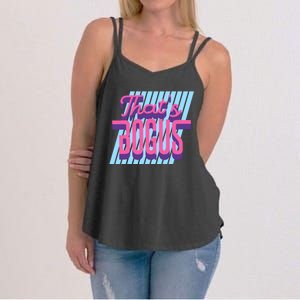 ThatS Bogus 80s Retro Nostalgia Women's Strappy Tank