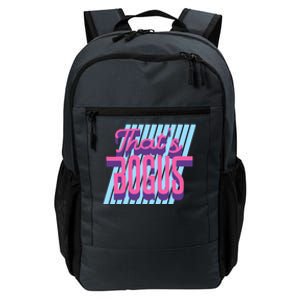 ThatS Bogus 80s Retro Nostalgia Daily Commute Backpack