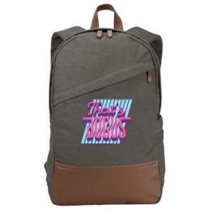 ThatS Bogus 80s Retro Nostalgia Cotton Canvas Backpack