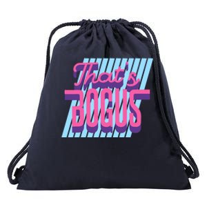 ThatS Bogus 80s Retro Nostalgia Drawstring Bag