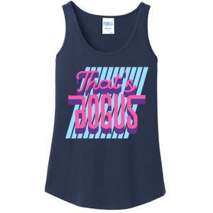 ThatS Bogus 80s Retro Nostalgia Ladies Essential Tank