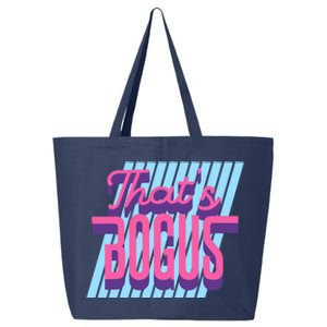 ThatS Bogus 80s Retro Nostalgia 25L Jumbo Tote