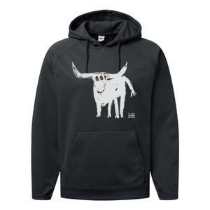 Texas Blue 84 For All The Horns Performance Fleece Hoodie