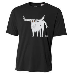 Texas Blue 84 For All The Horns Cooling Performance Crew T-Shirt