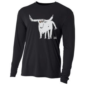 Texas Blue 84 For All The Horns Cooling Performance Long Sleeve Crew