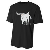 Texas Blue 84 For All The Horns Performance Sprint T-Shirt