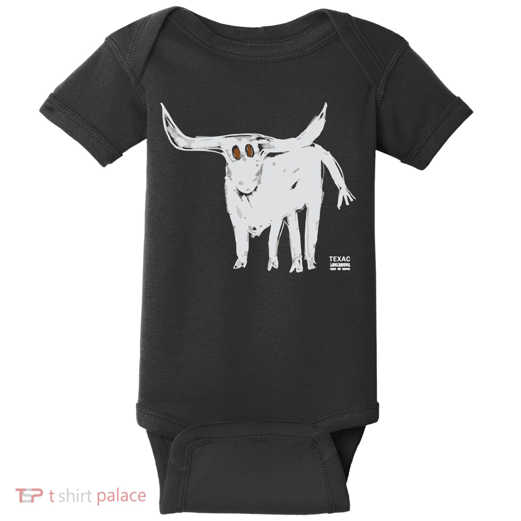 Texas Blue 84 For All The Horns Baby Bodysuit