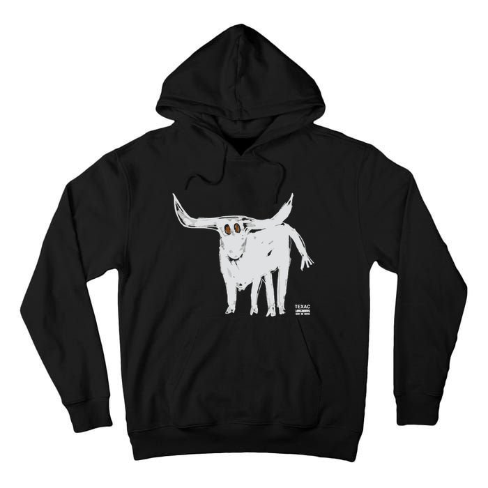 Texas Blue 84 For All The Horns Tall Hoodie