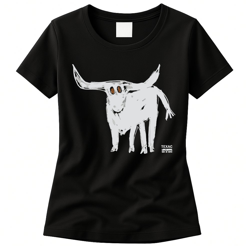 Texas Blue 84 For All The Horns Womens T-Shirt