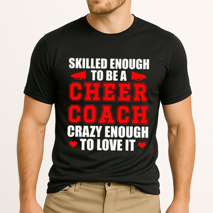 To Be A Cheer Coach funny Cheerleading Coach Cooling Performance Crew T-Shirt