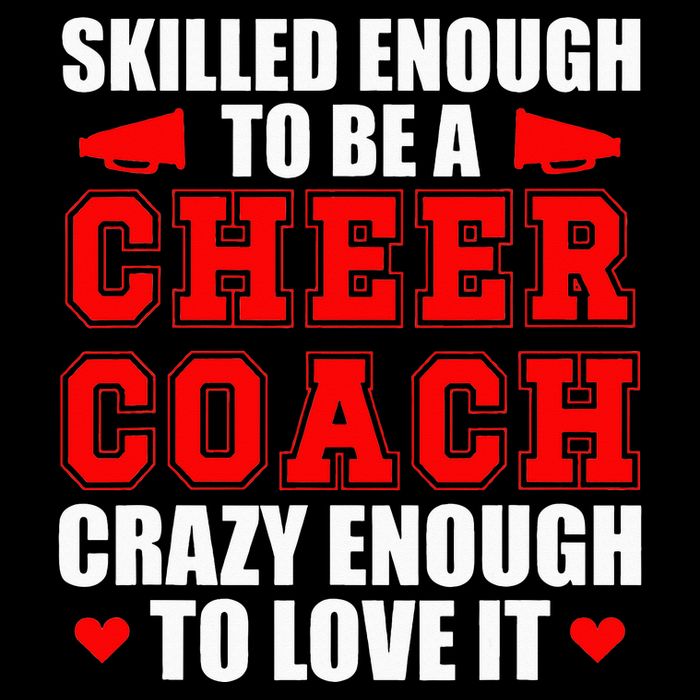 To Be A Cheer Coach funny Cheerleading Coach Cooling Performance Crew T-Shirt