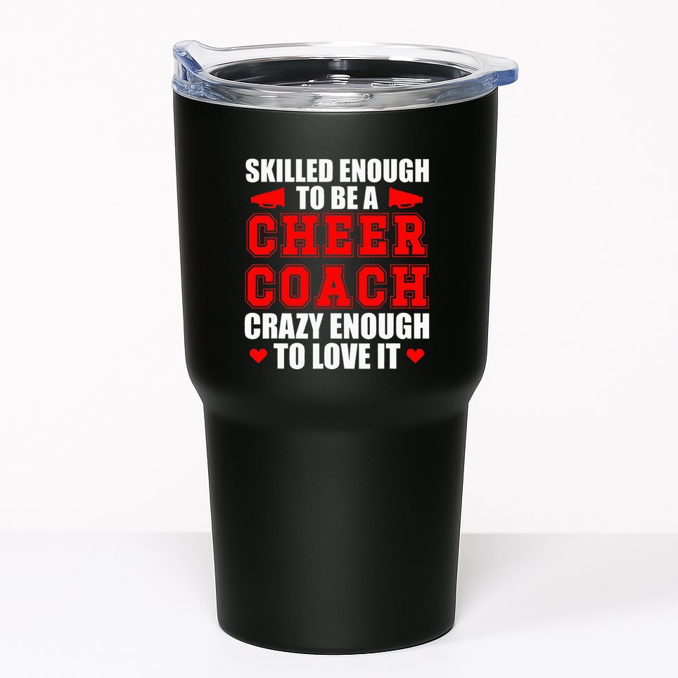To Be A Cheer Coach funny Cheerleading Coach Tumbler